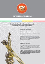 LEAFLET IDUTTORI, MOTORIDUTTORI E VARIATORI STM PER IL SETTORE DEL SOLLEVAMENTO - pdf
