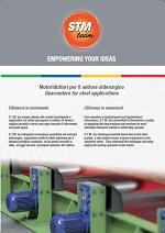 LEAFLET IDUTTORI, MOTORIDUTTORI E VARIATORI STM PER IL SETTORE SIDERURGICO - pdf